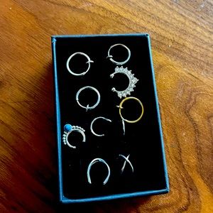 Faux piercing jewelry